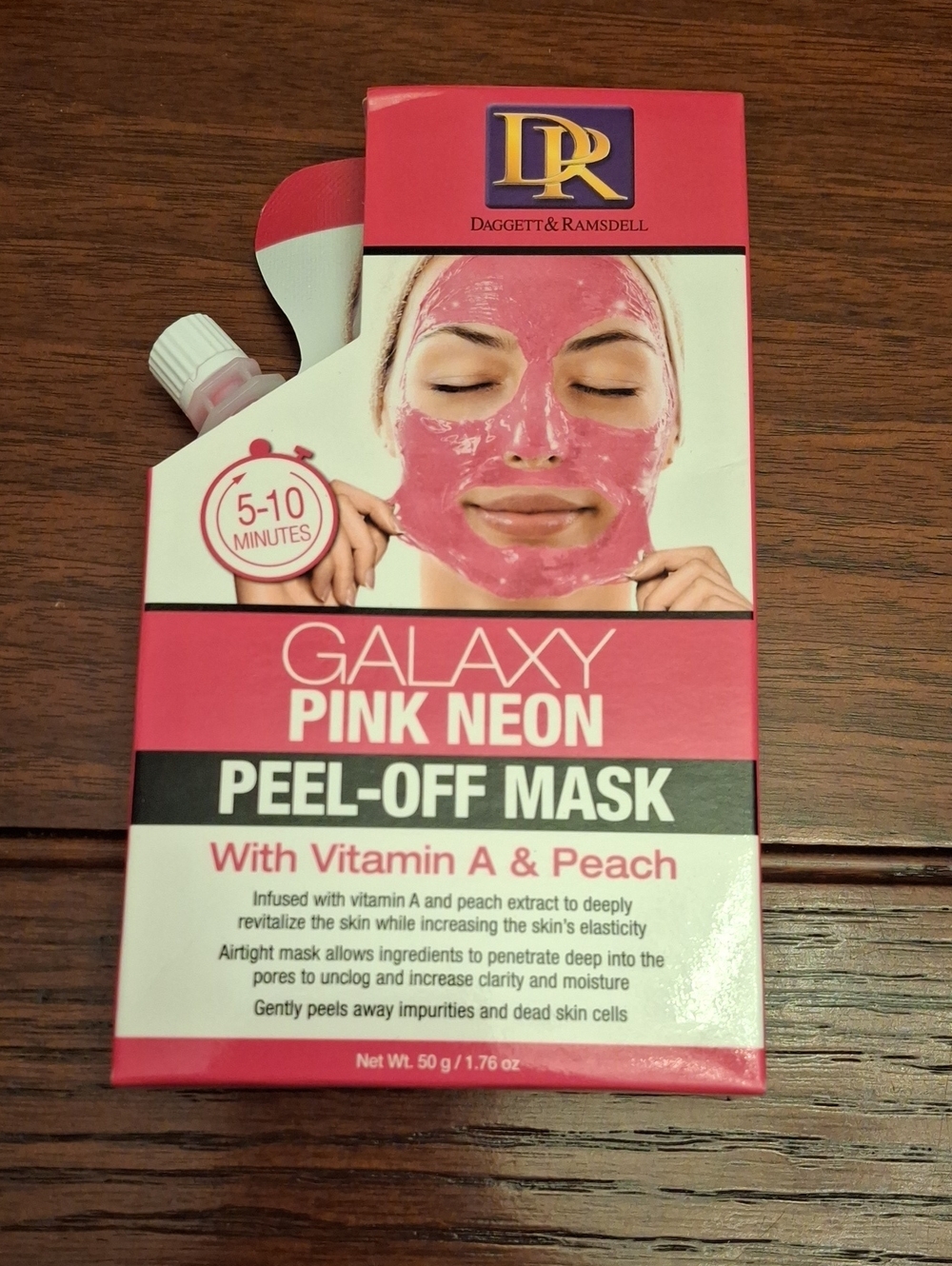 Dagget & Ramsdell Galaxy Pink Neon Peel-Off Mask 50g New In Box
